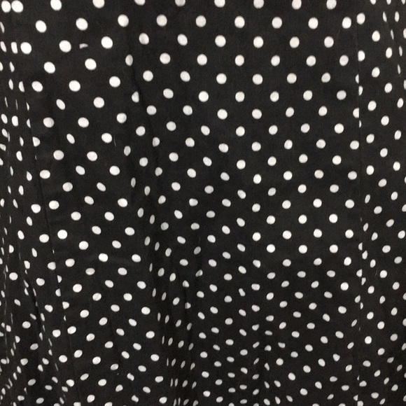 Strapless polka dot summer dress - Picture 4 of 7